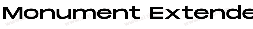Monument Extended Bo字体转换